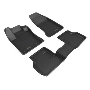 Alfa Romeo Tonale Floor Mat Set - 3D MAXpider - Kagu - Black - `24-`26